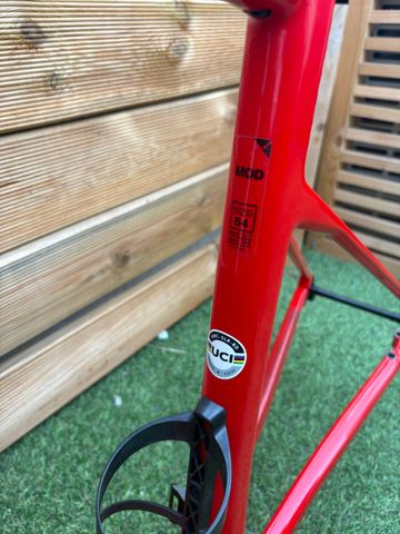 Gebrauchtes BMC Teammachine SLR01 MOD P2P 2023 Frameset 2023 Road & Gravel, Rot — Bild 3 von 14