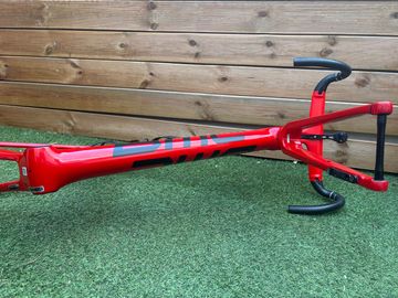 Gebrauchtes BMC Teammachine SLR01 MOD P2P 2023 Frameset 2023 Road & Gravel, Rot — Bild 9 von 14