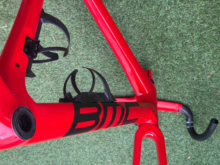 Gebrauchtes BMC Teammachine SLR01 MOD P2P 2023 Frameset 2023 Road & Gravel, Rot — Bild 12 von 14