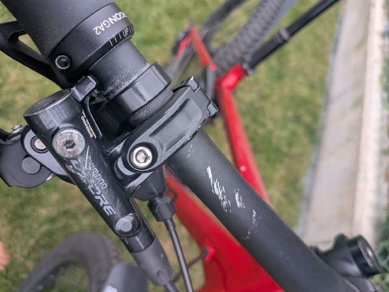 Used Norco Fluid FS A4 2023 2023 Mountainbike, Red, 29 — image 8 of 9