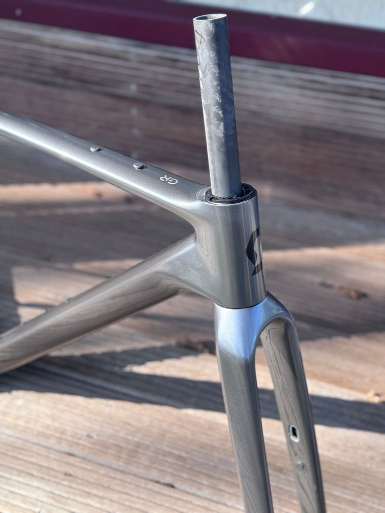 Used Scott Addict Frameset 2026 Road & Gravel, Light Gray — image 3 of 3