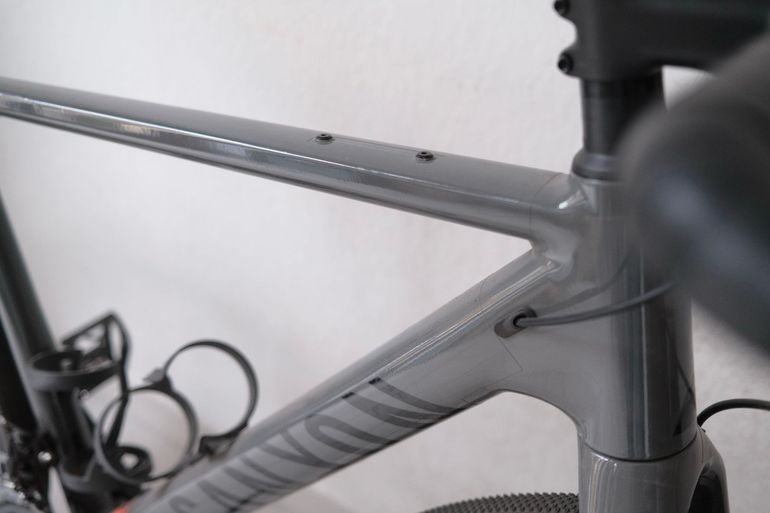 Used Canyon Grizl 7 2025 2025 Road & Gravel, Light Gray — image 3 of 8