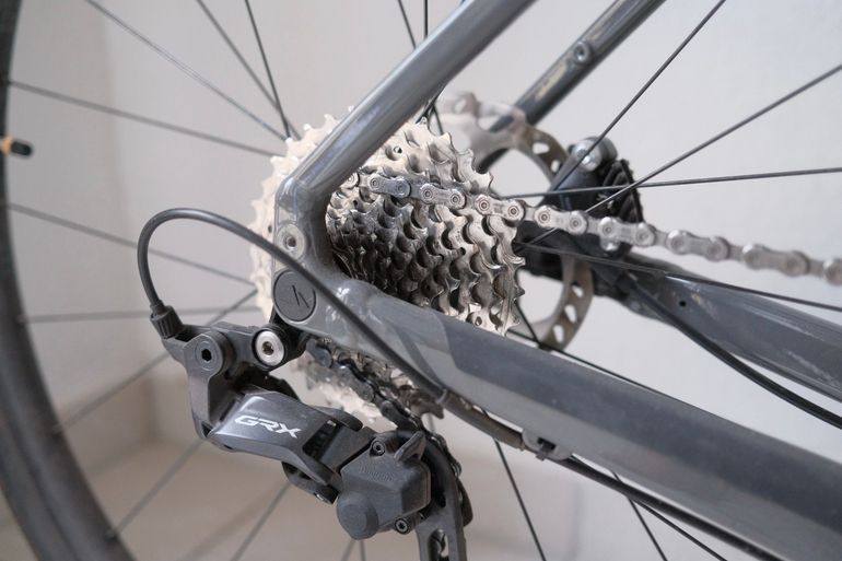 Used Canyon Grizl 7 2025 2025 Road & Gravel, Light Gray — image 4 of 8