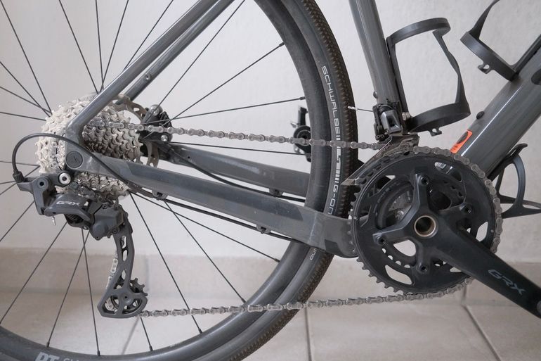 Used Canyon Grizl 7 2025 2025 Road & Gravel, Light Gray — image 5 of 8