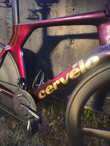 Used Cervélo P5 Shimano Dura Ace Di2 2024 Road & Gravel, Red — image 11 of 16