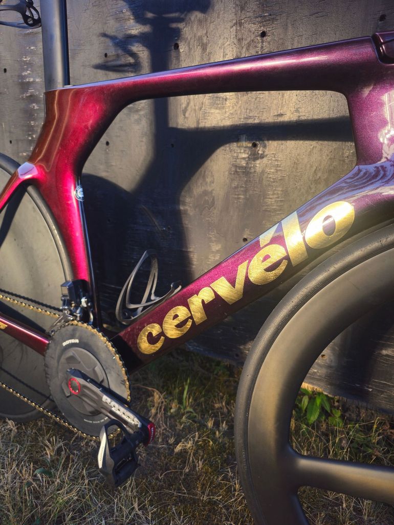 Used Cervélo P5 Shimano Dura Ace Di2 2024 Road & Gravel, Red — image 11 of 16