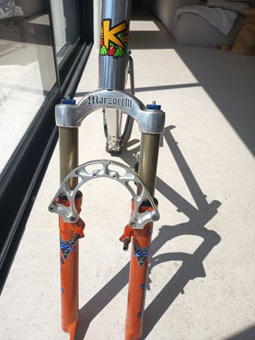 Kona King Kikapu 1997 Frameset 1997 Mountainbike usato, Grigio chiaro — immagine 7 di 11