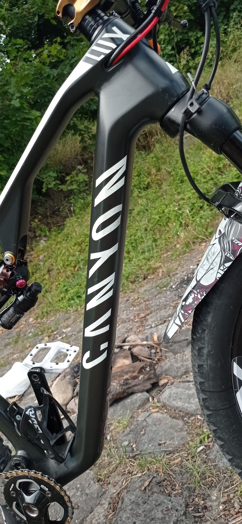 Canyon LUX Shimano Dura Ace Di2 2021 Mountainbike de segunda mano, Negro — imagen 22 de 36