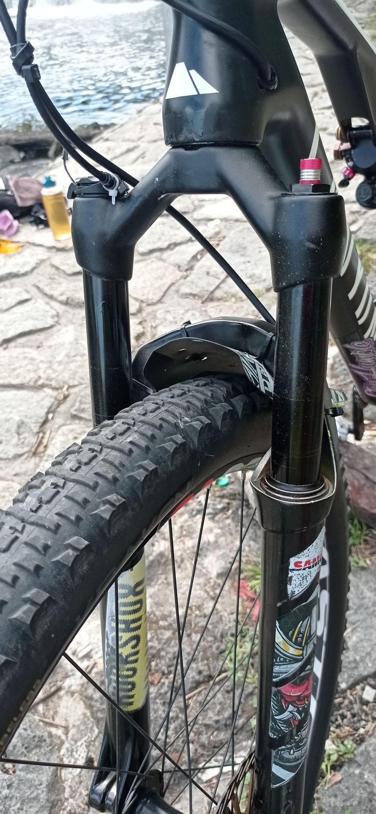 Canyon LUX Shimano Dura Ace Di2 2021 Mountainbike de segunda mano, Negro — imagen 9 de 36