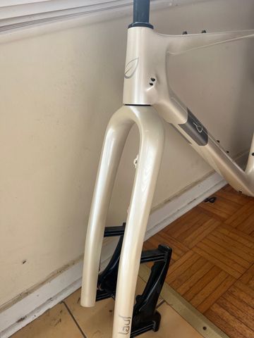 Used Lauf Seigla - Frameset 2024 Frameset 2024 Road & Gravel, White — image 3 of 6