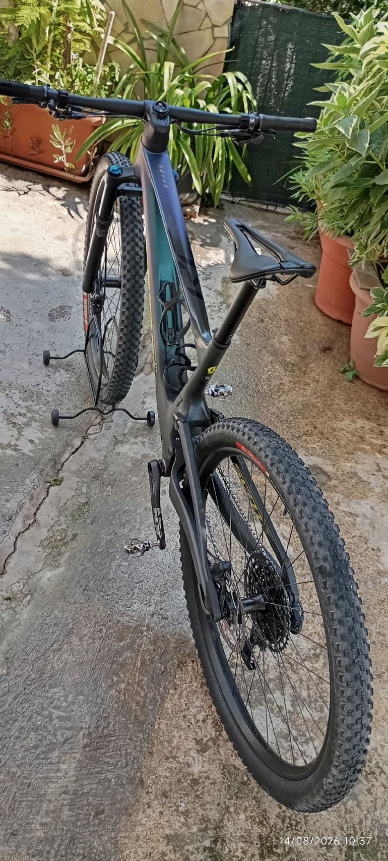 Used Scott Spark SRAM GX DH 2024 Mountainbike, Green — image 7 of 10