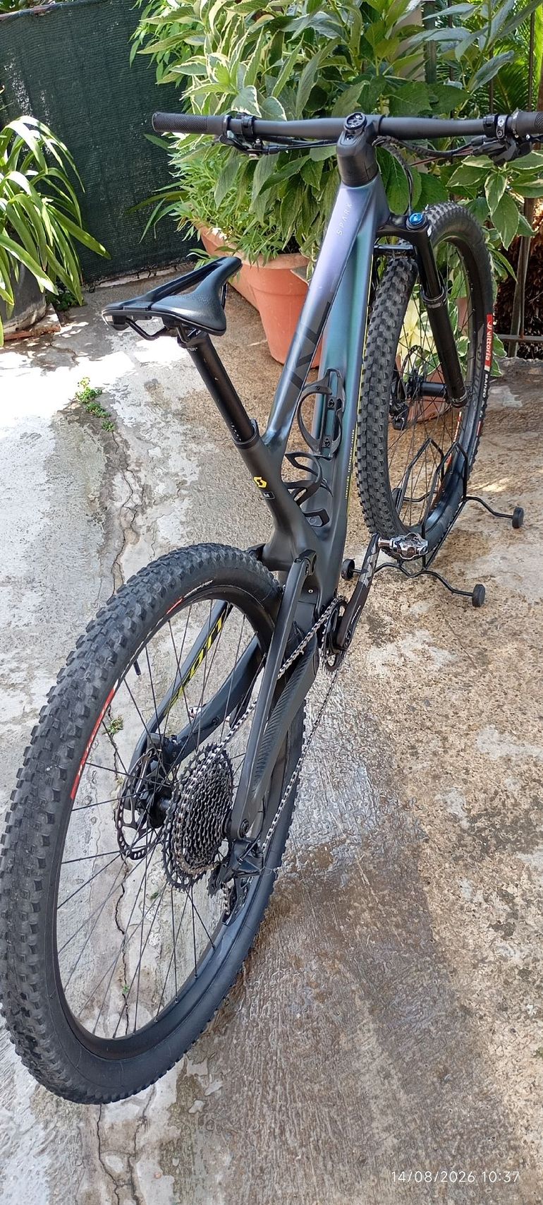 Used Scott Spark SRAM GX DH 2024 Mountainbike, Green — image 6 of 10