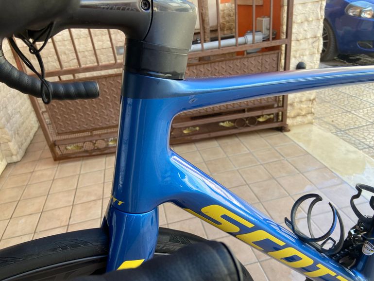 Gebrauchtes Scott addict Custom Shimano Ultegra 2022 Road & Gravel, Violett — Bild 4 von 6