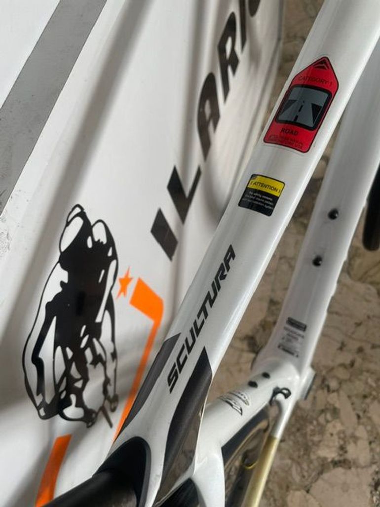 Gebrauchtes Merida SCULTURA 6000 2023 Frameset 2023 Road & Gravel, Weiß — Bild 4 von 7