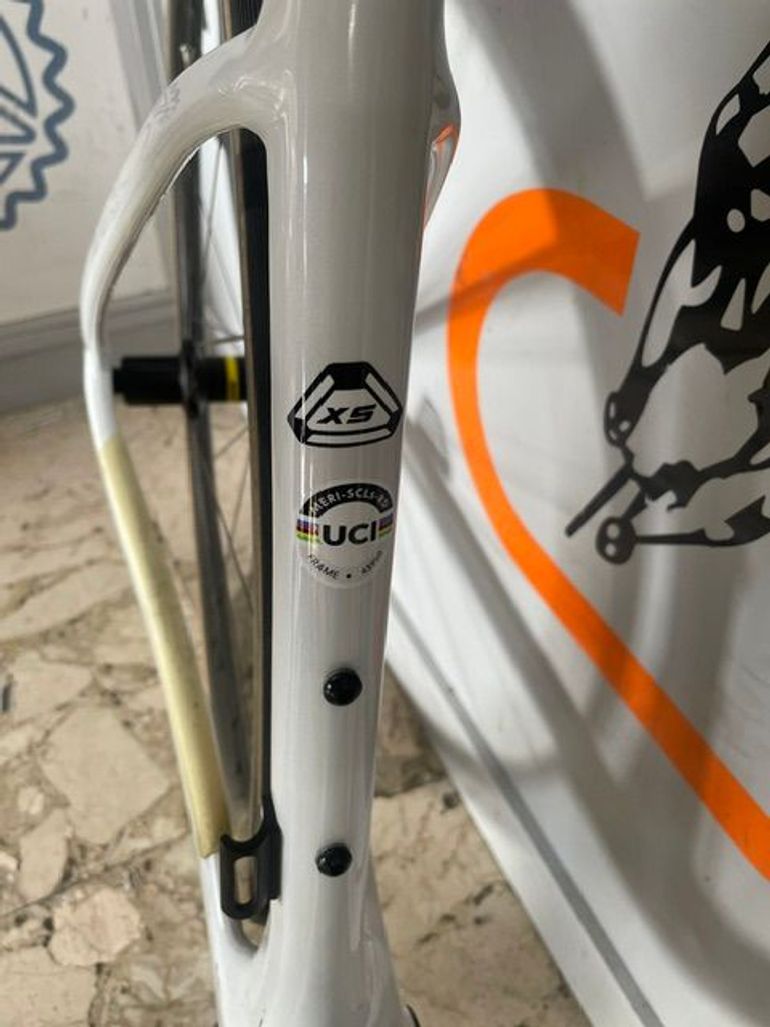 Gebrauchtes Merida SCULTURA 6000 2023 Frameset 2023 Road & Gravel, Weiß — Bild 5 von 7