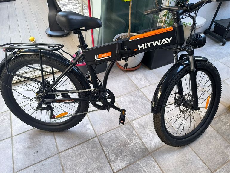Used Hitway eléctrica plegable Bk12 26 2024 Urban, Black — image 2 of 11