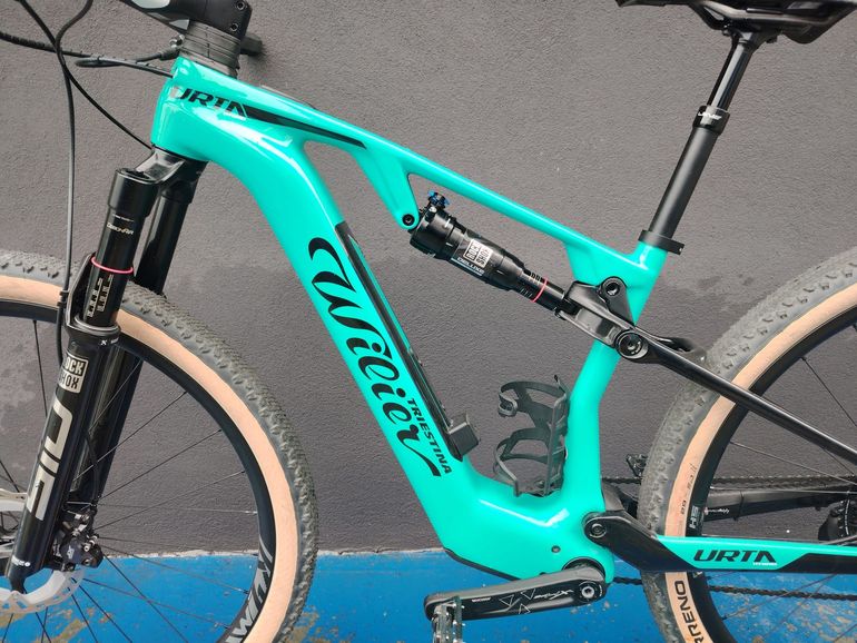 Gebrauchtes Wilier Urta Hybrid 2024 Mountainbike, Grün — Bild 3 von 7