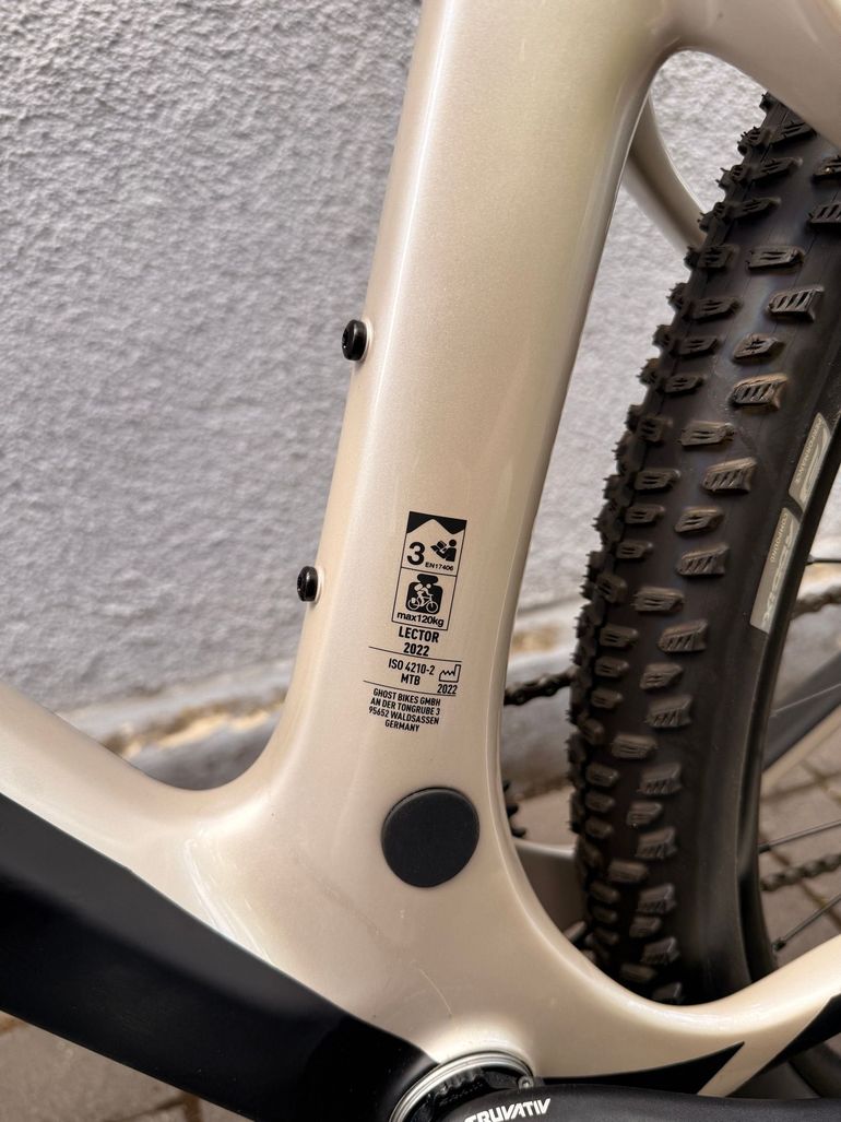 Used Ghost Lector SF 2022 2022 Mountainbike, White, 29 — image 2 of 3