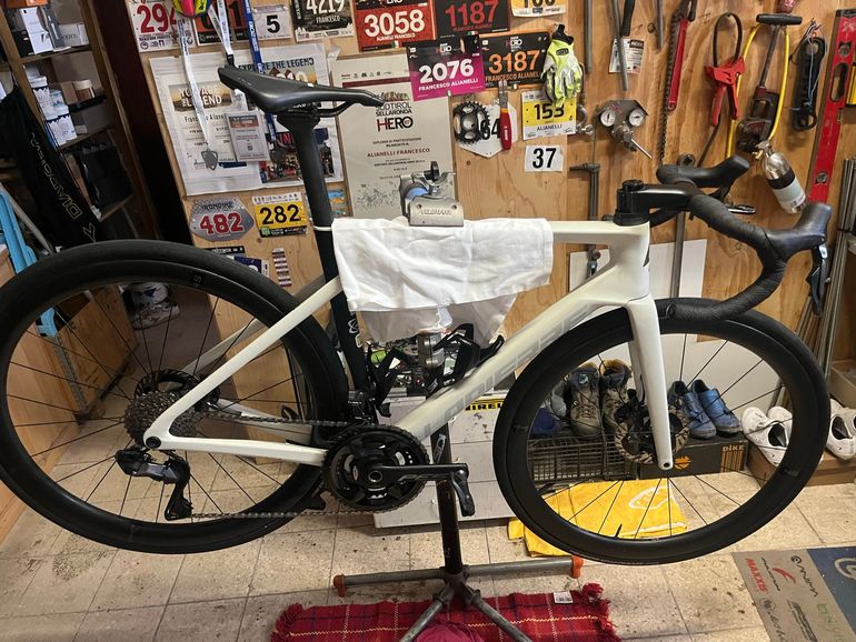 Lapierre Xelius DRS 8.0 2025 2025 Road & Gravel usato, Bianco — immagine 12 di 12