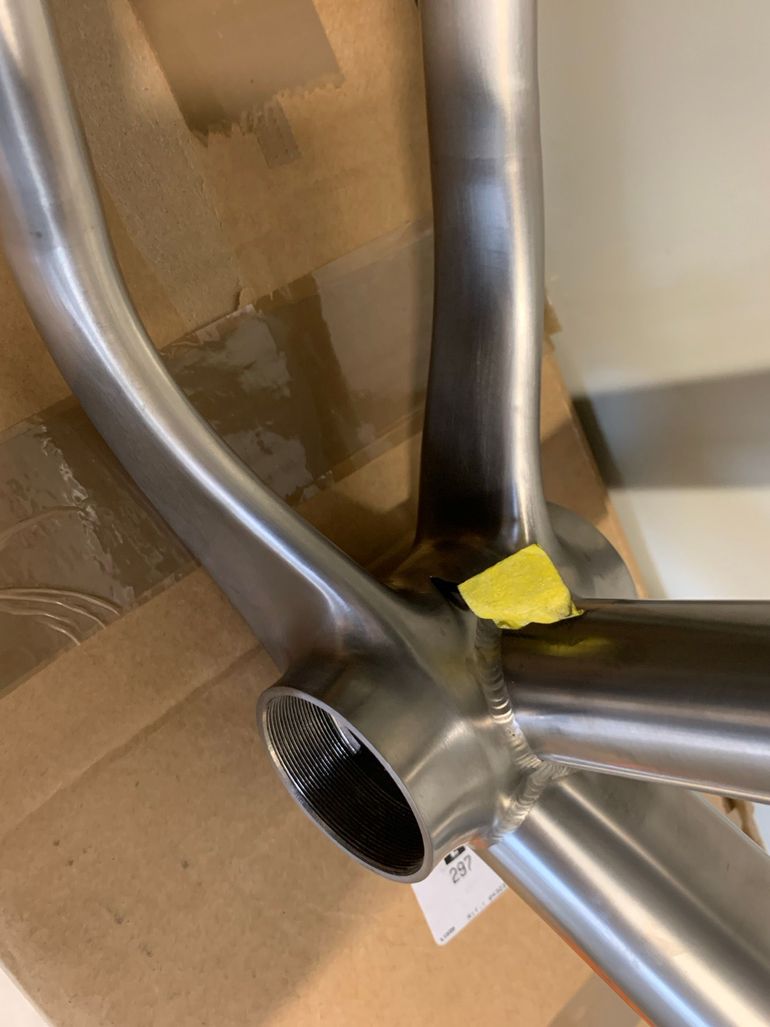 Used Robert Custom Frameset 2025 Road & Gravel, Light Gray — image 4 of 33