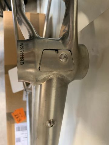 Used Robert Custom Frameset 2025 Road & Gravel, Light Gray — image 8 of 33