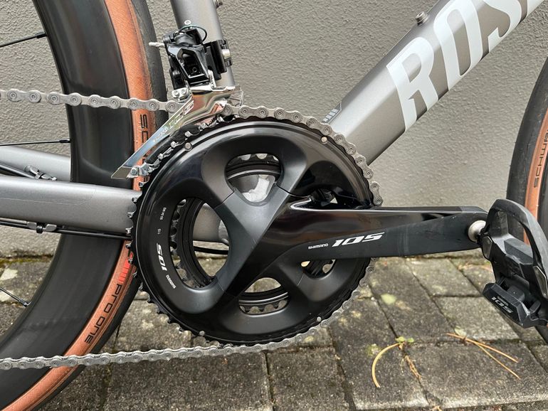 Gebrauchtes Rose PRO SL DISC 105 2022 2022 Road & Gravel, Hellgrau — Bild 9 von 16