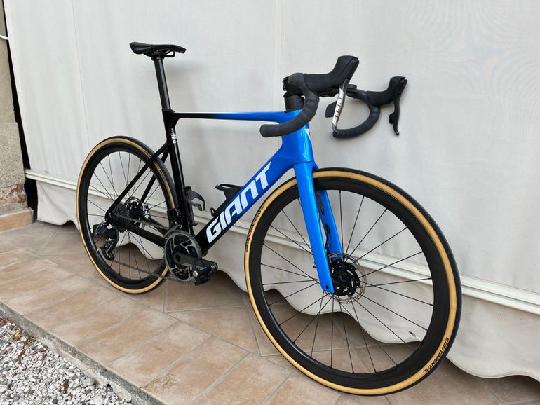 Used Giant Advanced Pro 0 Frameset ML 2024 Road & Gravel, Blue — image 3 of 3