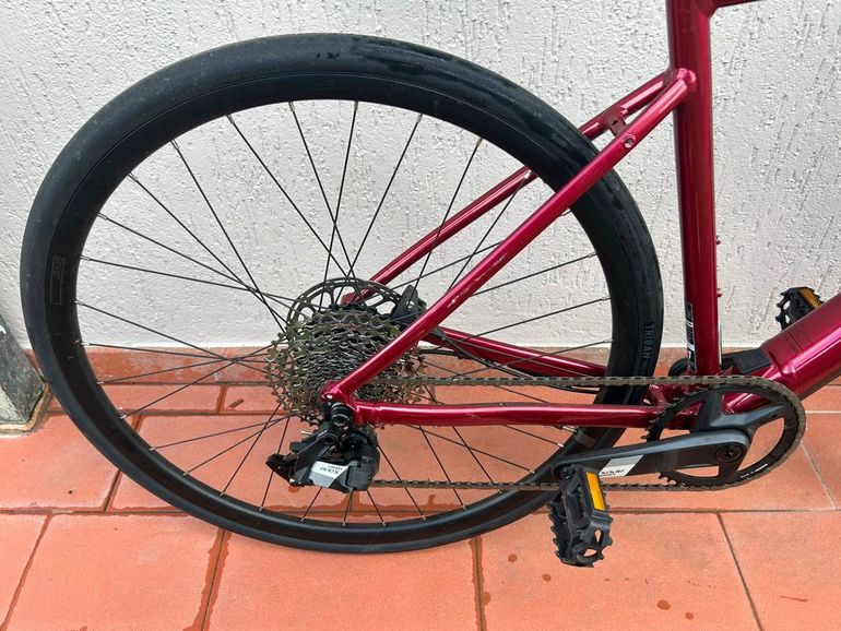 Used Van rysel Edr Sram Apex Etap AXS 2025 Road & Gravel, Red — image 3 of 15