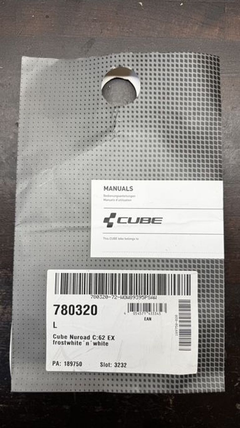 Brugt CUBE NUROAD C:62 EX 2024 2024 Road & Gravel — billede 26 af 28