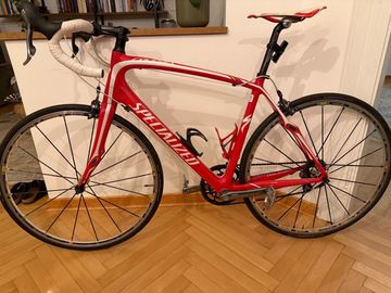 Used Specialized Roubaix SL4 Comp Compact 2014 2014 Road & Gravel, Red — image 2 of 3