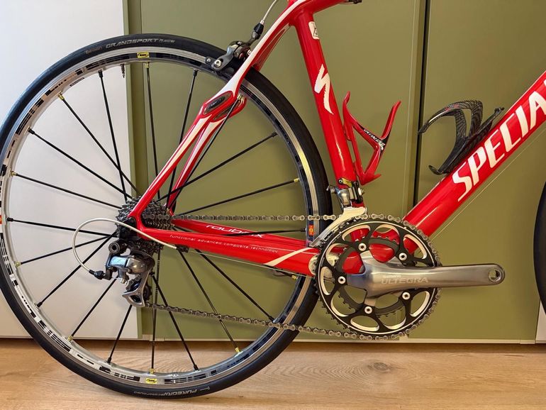 Used Specialized Roubaix SL4 Comp Compact 2014 2014 Road & Gravel, Red — image 3 of 3