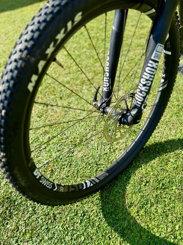 Used Canyon Exceed CF SL 6.0 2019 2019 Mountainbike, Black — image 3 of 7