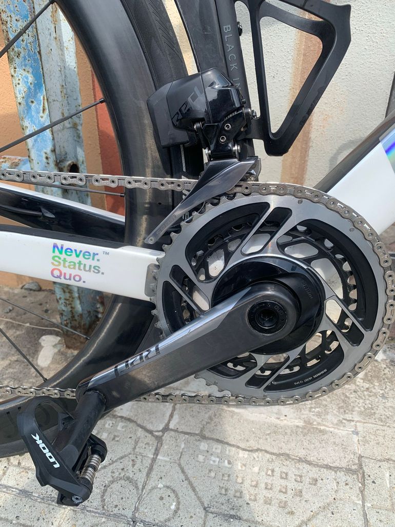 Gebrauchtes Factor Ostro SRAM Red eTap AXS 2025 Road & Gravel, Weiß — Bild 4 von 5