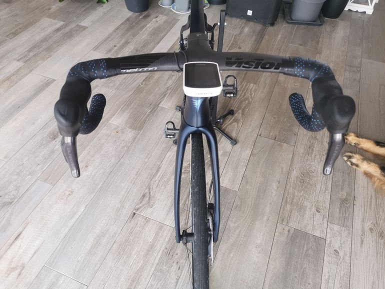 Pinarello F12 2021 Road & Gravel usato, Blu — immagine 3 di 8