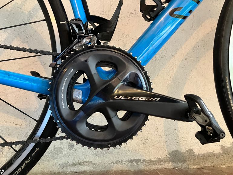 Used Canyon Ultimate CF SL 8 2021 2021 Road & Gravel, Blue — image 3 of 9