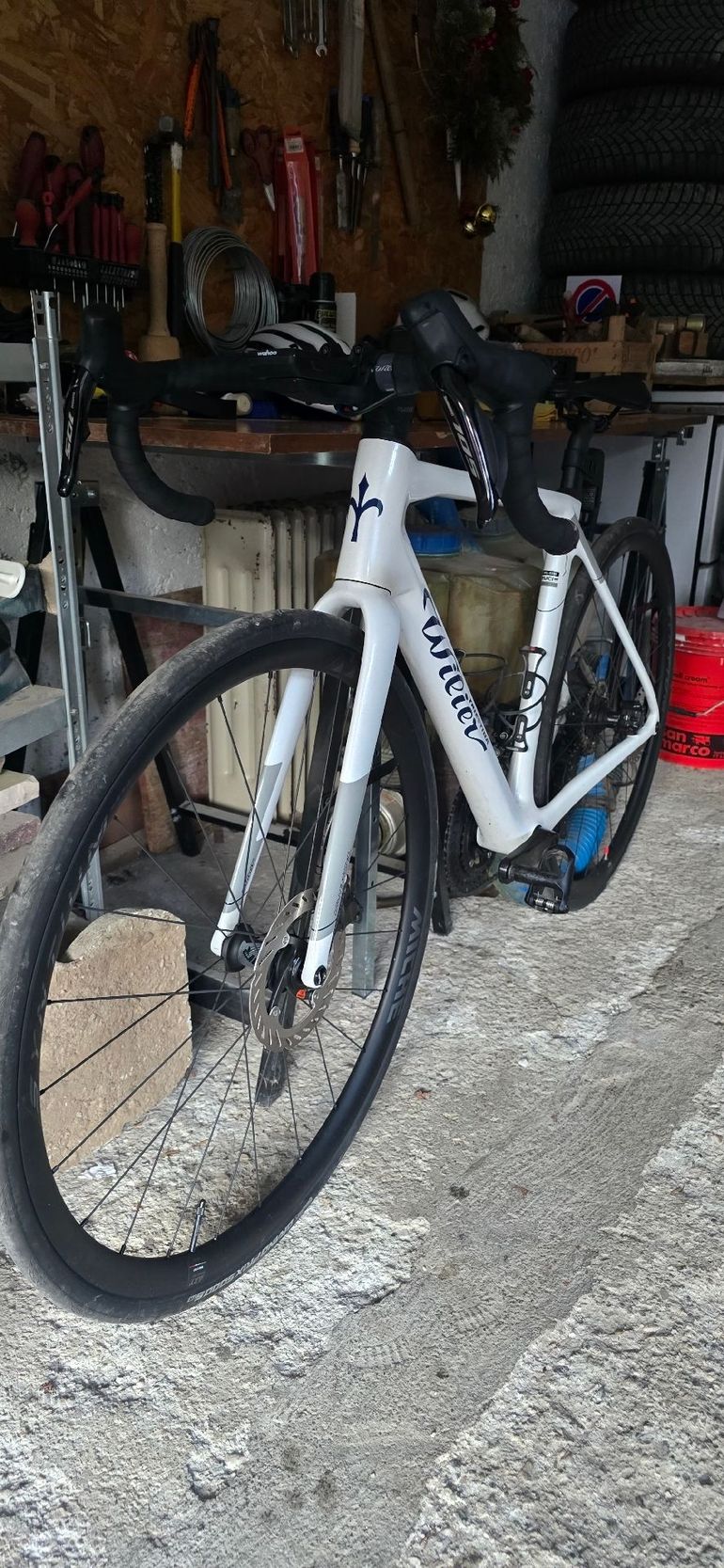 Used Willier Custom Shimano 105 2025 Road & Gravel, White — image 7 of 7