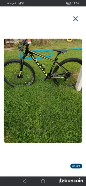 Scott Scale 980 2018 2018 Mountainbike usato, Nero — immagine 3 di 5