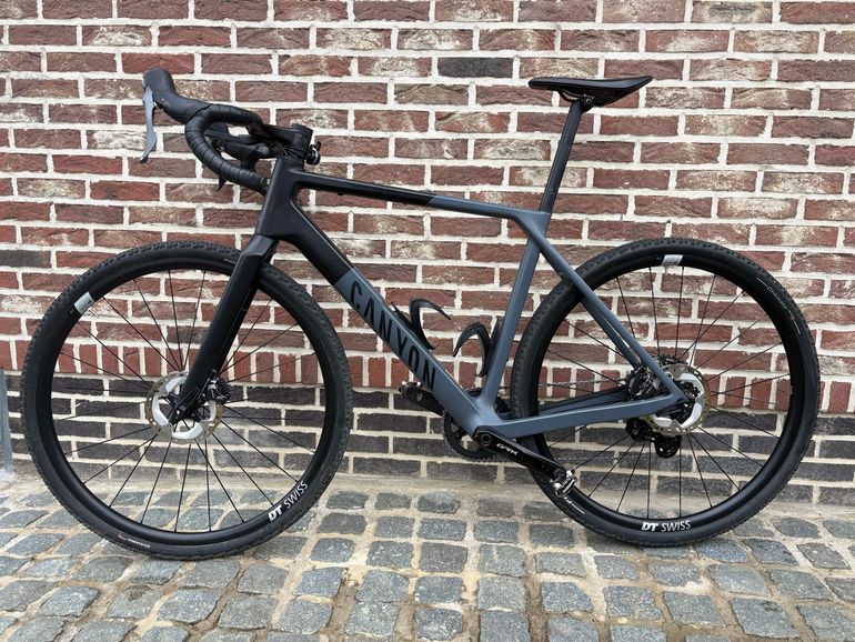 Used Canyon Grail CF SL 2024 2024 Road & Gravel, Light Gray — image 2 of 11