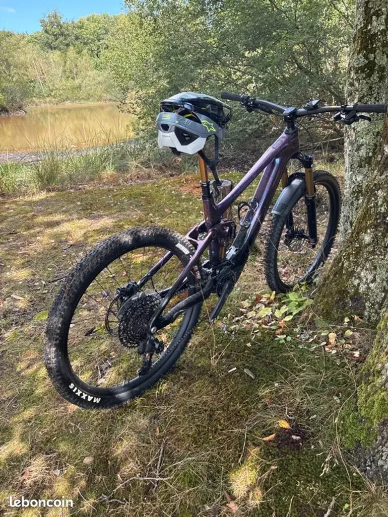 Gebrauchtes Giant Trance X Advanced E+ EL 0 2023 2023 Mountainbike, Violett, 27.5 — Bild 2 von 3