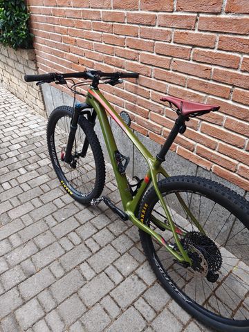 Gebrauchtes Merida Big Nine 6000 2020 Mountainbike, Grün — Bild 2 von 7