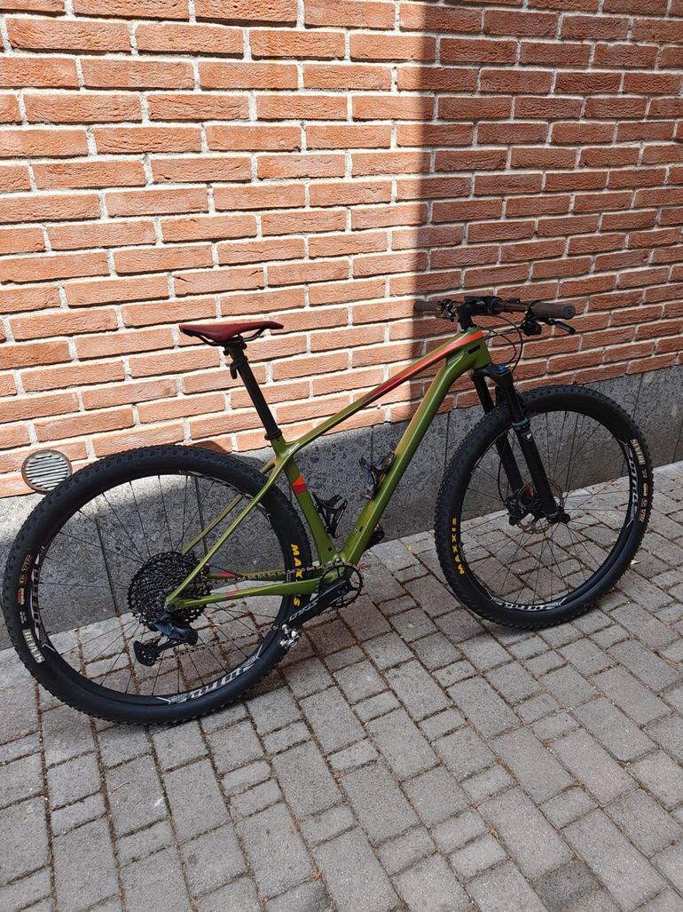 Gebrauchtes Merida Big Nine 6000 2020 Mountainbike, Grün — Bild 5 von 7