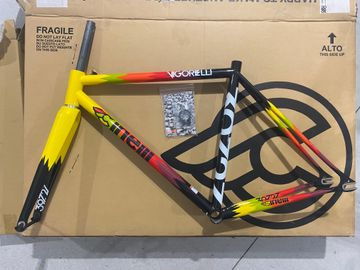 Used Cinelli Vigorelli Electric Frameset 2018 Road & Gravel, Orange — image 1 of 7