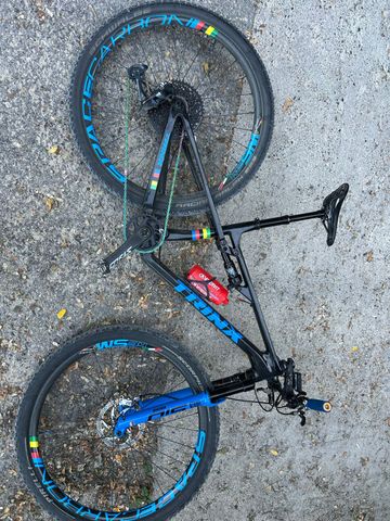 Used Trinx Custom SRAM GX Eagle 2022 Mountainbike, Blue — image 2 of 4