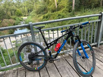 Used Trinx Custom SRAM GX Eagle 2022 Mountainbike, Blue — image 4 of 4
