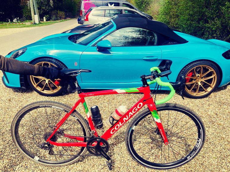 Used Colnago Custom Campagnolo Record 2020 Road & Gravel, Red — image 3 of 3