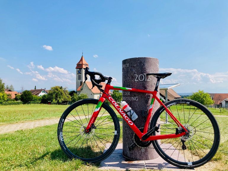 Used Colnago Custom Campagnolo Record 2020 Road & Gravel, Red — image 2 of 3