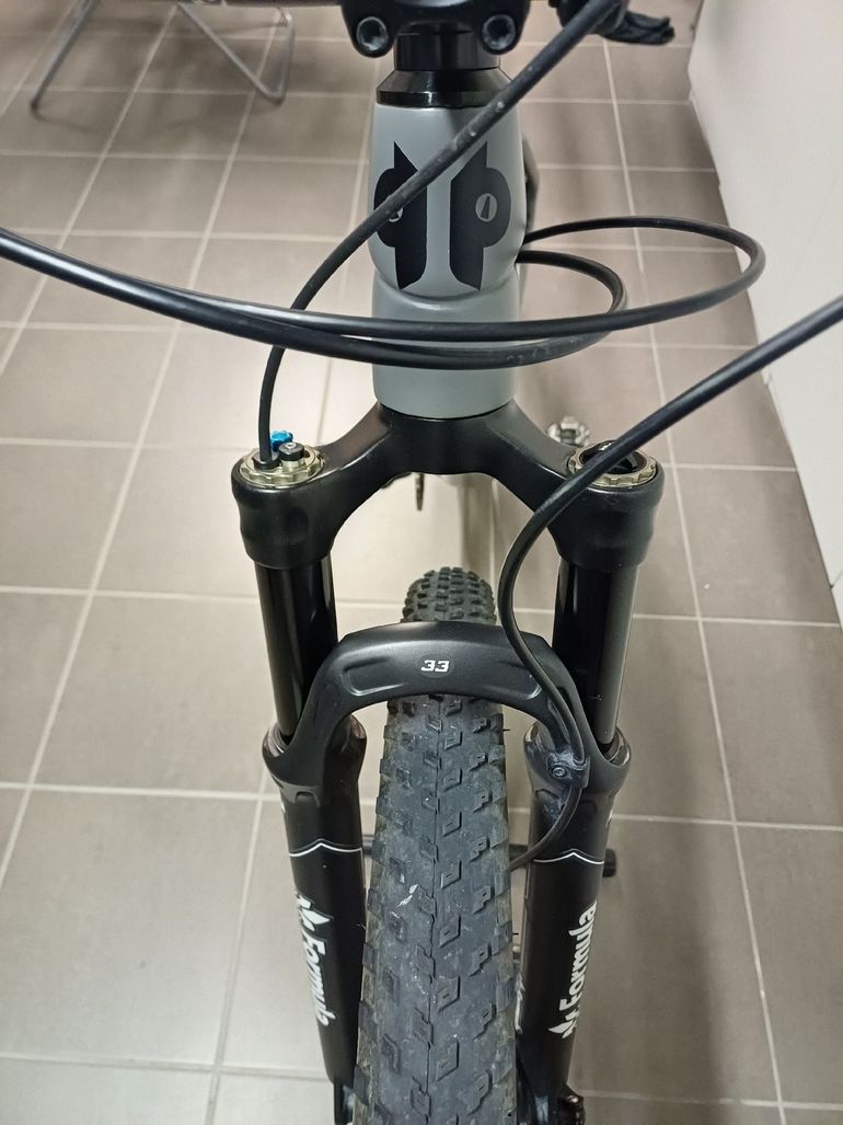 Used Parkpre Custom SRAM XX1 Eagle AXS 2023 Mountainbike, Light Gray — image 8 of 11