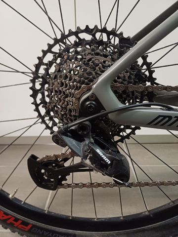 Used Parkpre Custom SRAM XX1 Eagle AXS 2023 Mountainbike, Light Gray — image 6 of 11