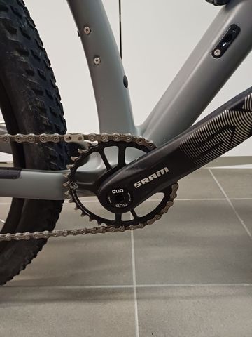 Used Parkpre Custom SRAM XX1 Eagle AXS 2023 Mountainbike, Light Gray — image 5 of 11
