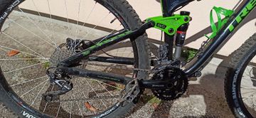 Trek Fuel EX 7 29 2015 2015 Mountainbike usato, Verde — immagine 3 di 5